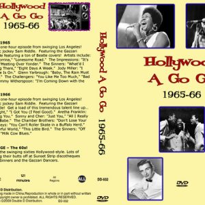 Hollywood A Go Go - 1965-1966 (NTSC DVD-R disc)