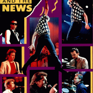 Huey Lewis & The News - All The Way LIve (1987) (1 NTSC DVD-R disc)