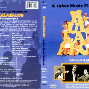 Hullabaloo - Vols. 9-12 (1 NTSC Dual Layer DVD+R disc)