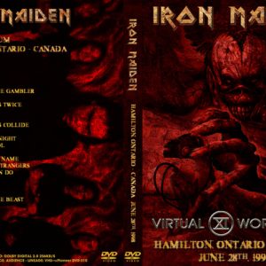Iron Maiden - Hamilton, Ontario Canada (1998) (NTSC DVD-R disc)