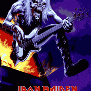Iron Maiden - Maiden In France 1986 (1 NTSC DVD-R disc)