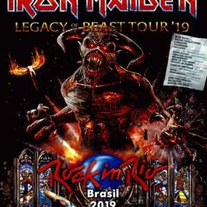 Iron Maiden - Rock In Rio, Brazil (2019) (1 NTSC Blu-Ray BD-R disc)