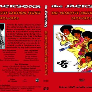 Jacksons, The - The Complete Cartoon Series (1971-1973) (5 NTSC DVD-R discs)