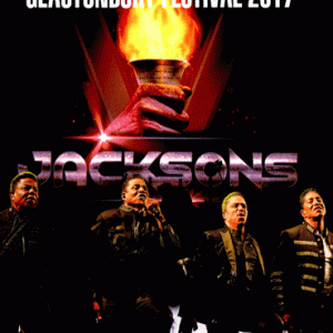 The Jacksons - Glastonbury Festival (2017) (1 NTSC DVD-R disc)