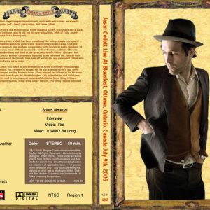 Jason Collett - Bluesfest (Ottawa, Canada 2005) (NTSC DVD-R disc)