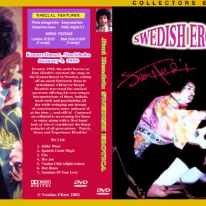 Jimi Hendrix - Swedish Erotica (NTSC DVD-R disc)