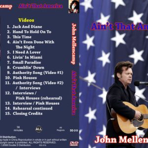 John Mellencamp - Ain't That America (NTSC DVD-R disc)