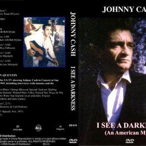 Johnny Cash - I See A Darkness (NTSC DVD-R disc)