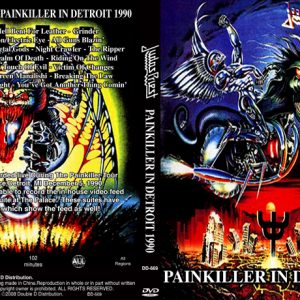 Judas Priest - Painkiller in Detroit (1990) (NTSC DVD-R disc)