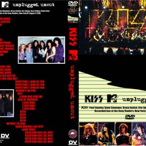 Kiss - MTV Unplugged Uncut (2 NTSC DVD-R discs)
