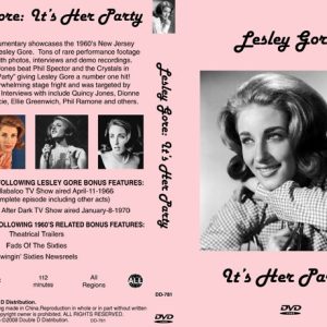 Lesley Gore - It's Her Party (NTSC DVD-R disc)
