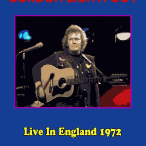 Gordon Lightfoot - Live In England 1972 (1 PAL DVD-R disc)