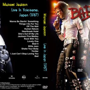 Michael Jackson - Yokohama, Japan (1987) (NTSC DVD-R disc)