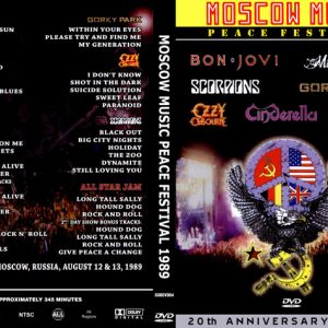 Moscow Music Peace Festival 1989 - 20th Anniversary Edition (Dual Layer NTSC disc)