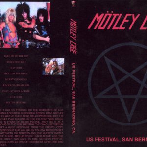Motley Crue - US Festival (1983) (NTSC DVD-R disc)