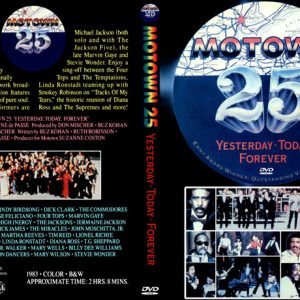 Motown 25 ��� Yesterday, Today & Forever (NTSC DVD-R disc)