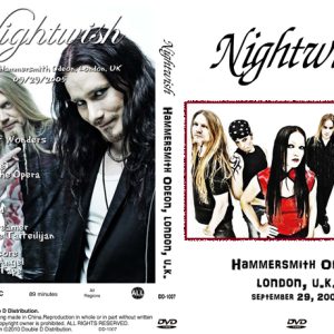 Nightwish - Hammersmith Odeon, London, UK (2005) (1 PAL DVD-R disc)