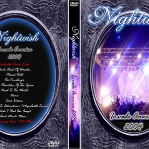 Nightwish - Invade America (2004) (NTSC DVD-R disc)