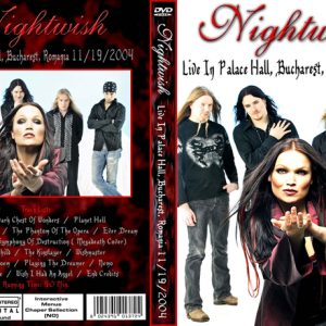 Nightwish - Live in Palace Hall, Romania 11/29/2004 (NTSC DVD-R disc)