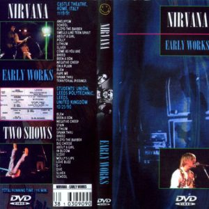 Nirvana - Early Works (NTSC DVD-R disc)