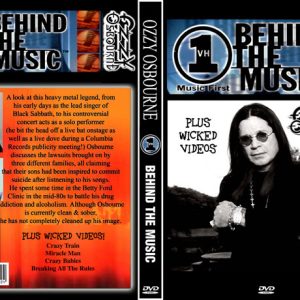 Ozzy Osbourne - Behind The Music (NTSC DVD-R disc)