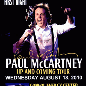 Paul McCartney - Pittsburgh, Pennsylvania (August-18-2010) (NTSC DVD-R disc)