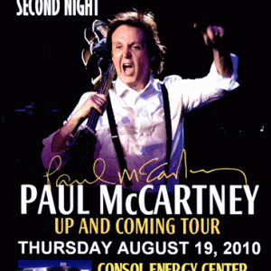 Paul McCartney - Pittsburgh, Pennsylvania (August-19-2010) (NTSC DVD-R disc)