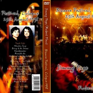 Page and Plant - Bizarre Festival (1998) (1 NTSC DVD-R disc)