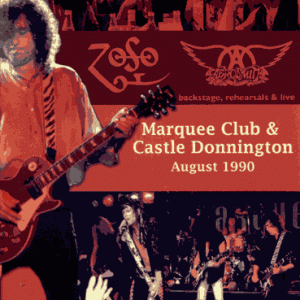 Jimmy Page With Aerosmith - Marquee Club & Castle Donnington 1990 (1 NTSC DVD-R disc)