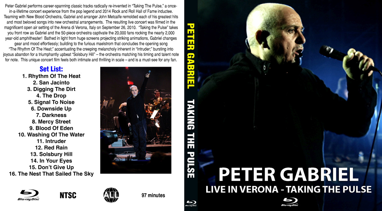 Peter Gabriel – Taking The Pulse – Live In Verona, Italy