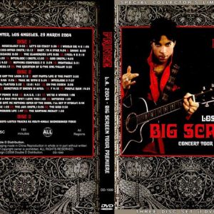 Prince - L.A. 2004 - Big Screen Tour Premiere (1 NTSC DVD-R disc & 2 CD-R discs)