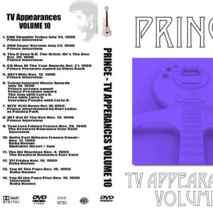 Prince TV Appearances - Volume 10 (1 DVD-R disc)