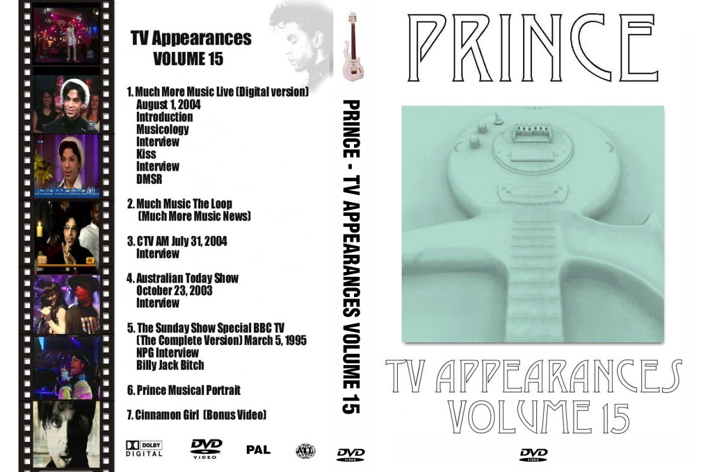 Prince TV Appearances - Volume 15 (1 DVD-R disc) - Image 2