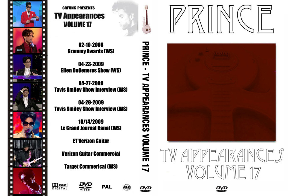 Prince TV Appearances - Volume 17 (1 DVD-R disc) - Image 2
