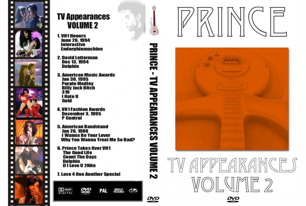 Prince TV Appearances - Volume 02 (1 DVD-R disc) - Image 2