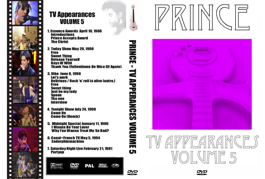 Prince TV Appearances - Volume 05 (1 DVD-R disc) - Image 2