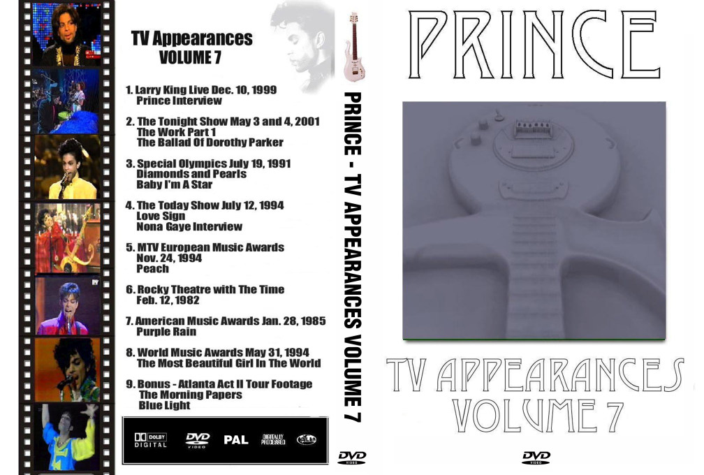 Prince TV Appearances - Volume 07 (1 DVD-R disc) - Image 2