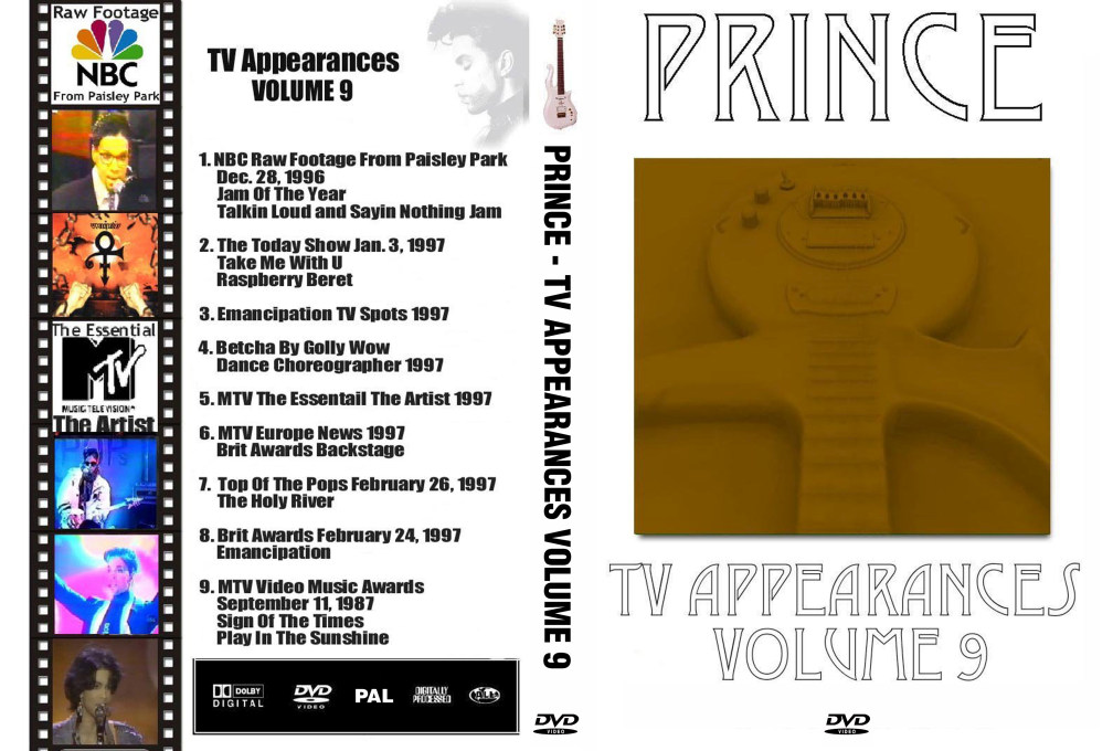 Prince TV Appearances - Volume 09 (1 DVD-R disc) - Image 2