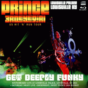 Prince With 3rd Eye Girl - Get Deeply Funky (1 NTSC Blu-Ray BD-R disc & 1 CD-R disc)