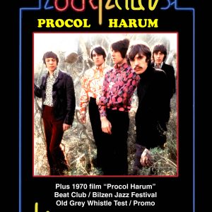 Procol Harum - Rockpalast (1976) plus Bonus (1 Dual Layer DVD+R disc)