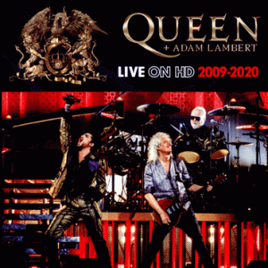 Queen + Adam Lambert - Live On HD (2009-2020) (1 NTSC Blu-Ray BD-R disc)