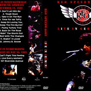 REO Speedwagon - Live In Germany (NTSC DVD-R disc)