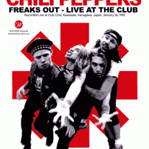 Red Hot Chili Peppers - Freaks Out! Live At Club Citta, Japan (1990) (1 NTSC DVD-R disc & 1 CD-R disc)