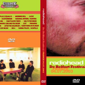 Radiohead - De Belforte Festival (2003) (NTSC DVD-R disc)