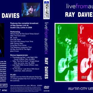 Ray Davies - Live From Austin TX (1 NTSC DVD-R disc)