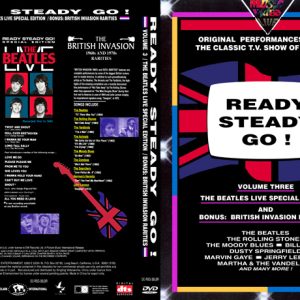 Ready, Steady, Go - Best Of Volumes 3 / Beatles / More (1 NTSC DVD-R disc)