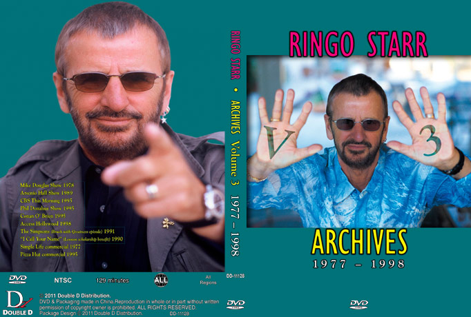 Ringo Starr – Archives, Volume 3 (NTSC DVD-R disc) – Kaleidoscope