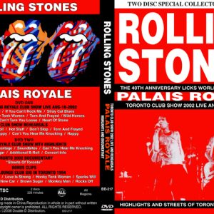 Rolling Stones - Palais Royale, Toronto 2002 (2 NTSC DVD-R discs)