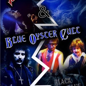 Black Sabbath & Blue Oyster Cult - Black And Blue (1 Dual Layer DVD+R disc)