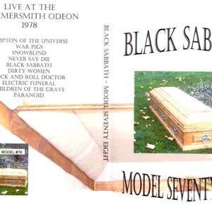 Black Sabbath - Model Seventy Eight (NTSC DVD-R disc)